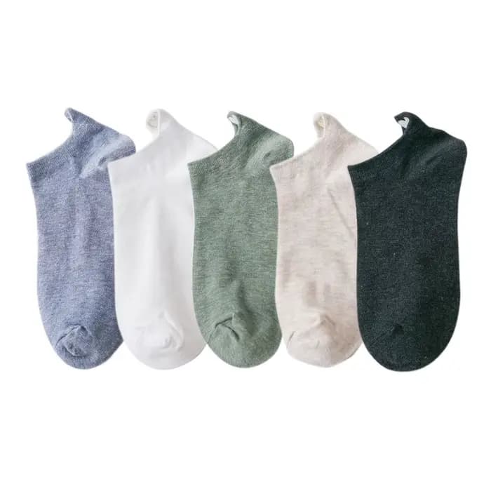 Soldes! 5 paires nouvelles chaussettes en coton pour femmes, courtes, mignonnes, décontractées, à la