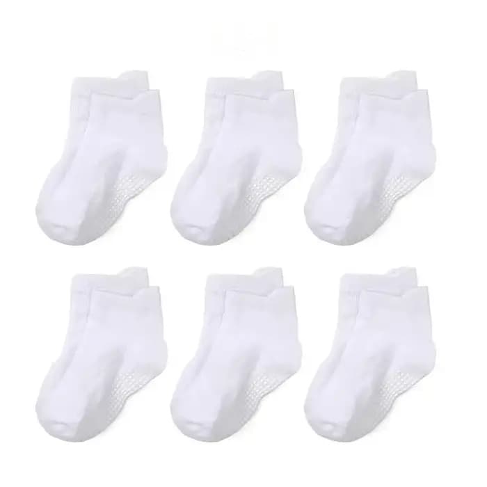 6 paires de chaussettes antidérapantes pour bébés, pour enfants en bas âge, garçons, activités intér