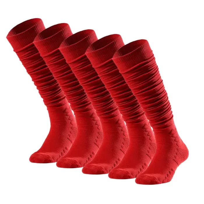 Chaussettes de sport pour hommes et femmes, chaussettes hautes au-dessus du genou, pour rugby, footb