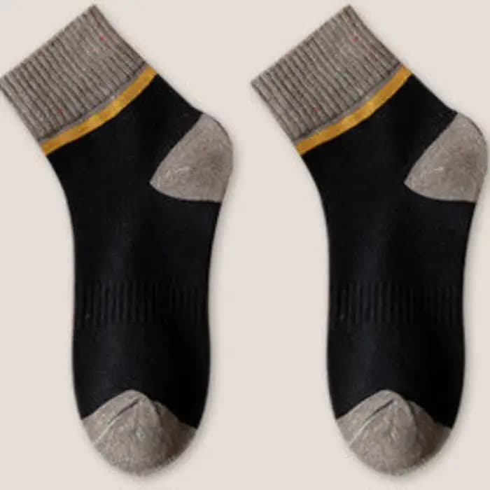 Chaussettes de sport en coton épais pour hommes, chaussettes de course, chaussettes chaudes, automne