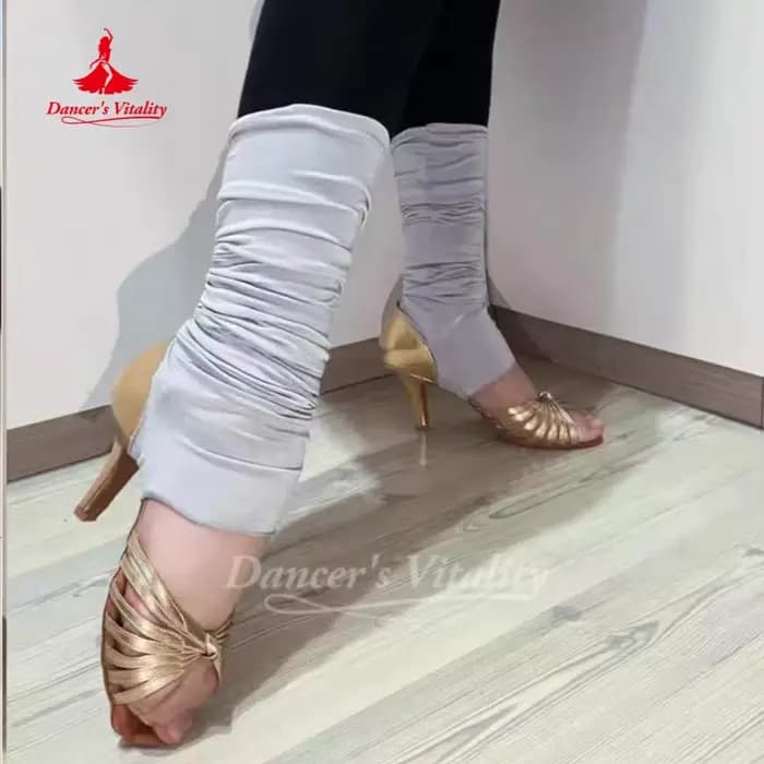 Accessoires de pratique de danse latine, bas doux et confortables, chaussettes de danse pour adultes