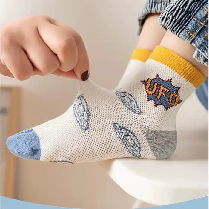 5 paires/lot mignon enfants chaussettes pour filles garçons coton solide princesse enfants chaussett