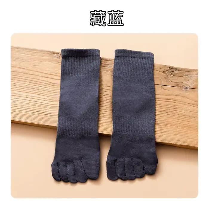 Sokken – chaussettes à cinq doigts en coton biologique pour hommes et garçons, chaussettes de Sport,