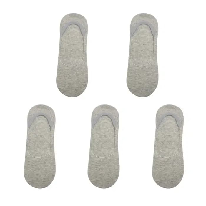 5 paires/lot de chaussettes invisibles pour hommes, chaussettes respirantes en forme de bateau, chau