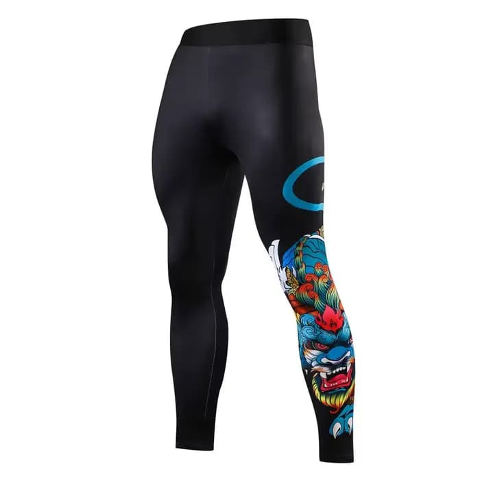 GANYANR – collants de course pour hommes, pantalons de Compression, leggings, vêtements de Sport, Fi