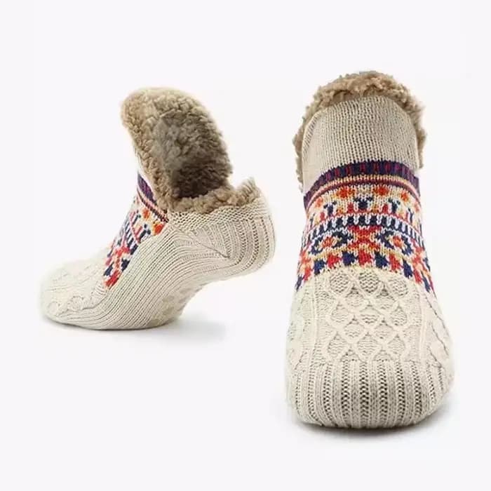 1 paire de chaussettes pour hommes, chaussettes de sol d'automne et d'hiver, chaussettes chaudes pou