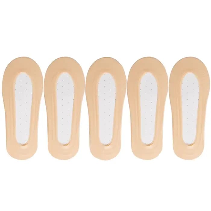 Lot de 5 paires de chaussettes invisibles courtes pour femme, coupe basse, antidérapantes, pour l'ét