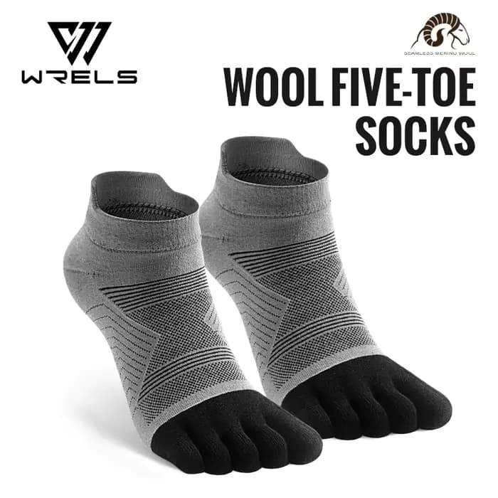 WRELS chaussettes en laine mérinos pour hommes, chaussettes de randonnée super épaisses chaussettes