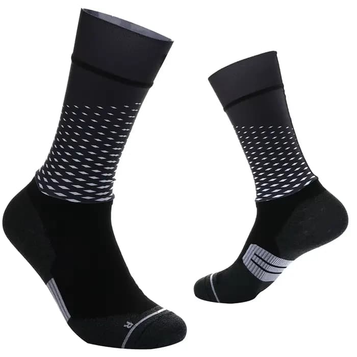 Chaussettes de Sport à Compression antidérapantes, professionnelles, pour vélo, hommes et femmes, co