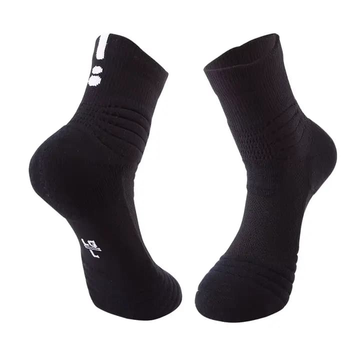 Brothock-Chaussettes de basket-ball professionnelles en coton épais, bas de serviette d'élite, non a