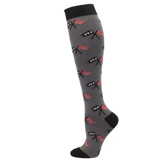 Nouvelles bas de Compression pour course à pied, chaussettes d'allaitement à pression pour œdème, di