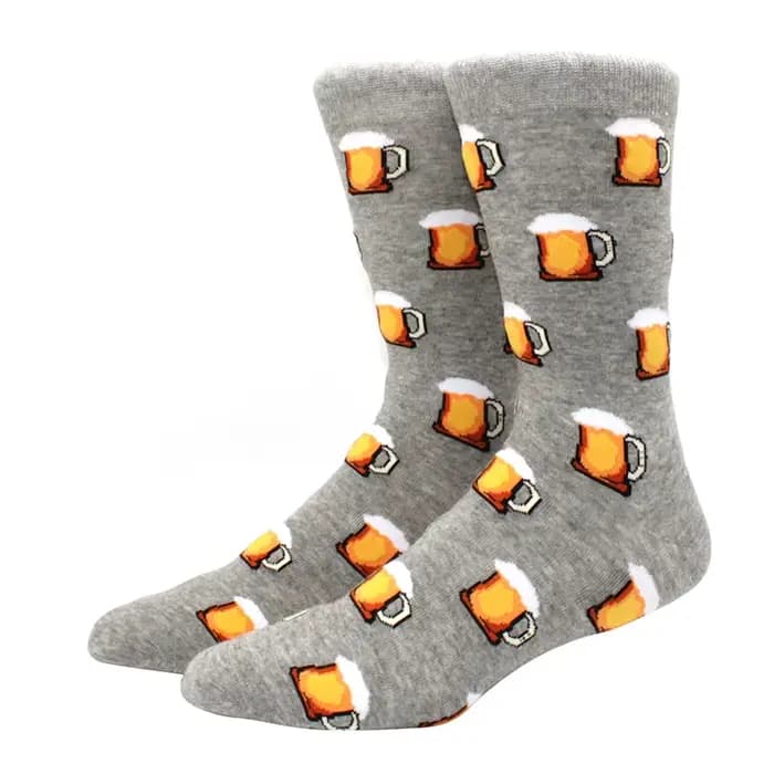 Tendance offre spéciale hommes chaussettes décontracté Gentleman drôle haute qualité couleur Puzzle
