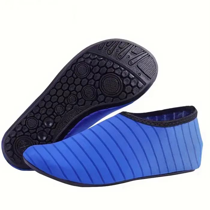 1 paire de chaussures d'eau pour femmes, chaussettes pieds nus, antidérapantes, à séchage rapide, po