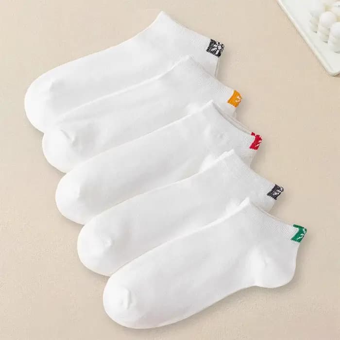 5 paires de chaussettes à motifs de dessin animé pour femmes, tendance, polyvalentes, respirantes, é