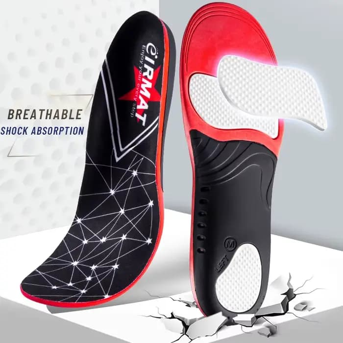 Semelles de dehors Orth4WD Premium pour Pieds, Gel PU, Absorption des Chocs, Semelle Respirante, Sup