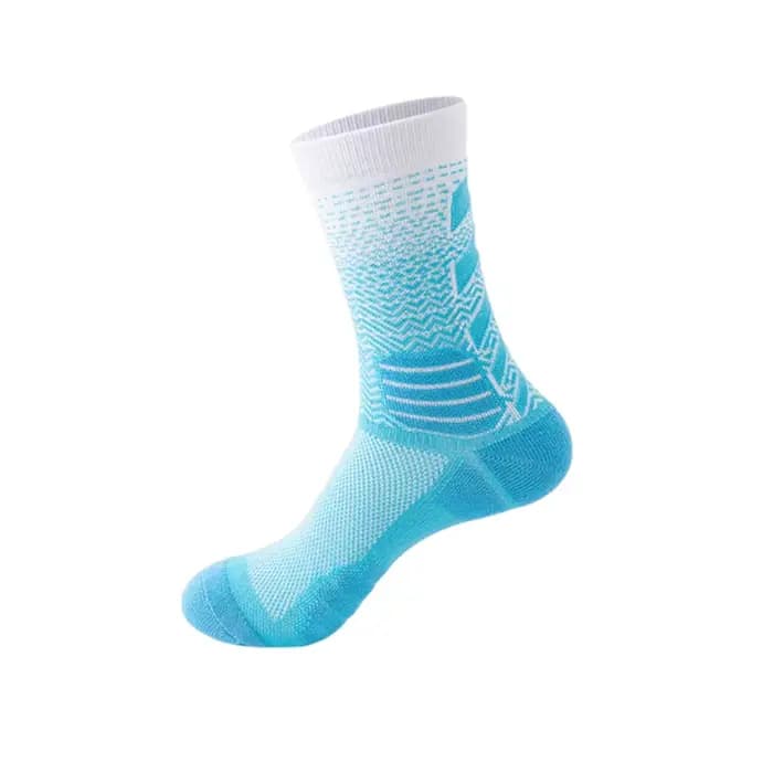 WRELS 1/2/3 paires de chaussettes de course à compression, anti-ampoules, respirantes, absorbant l'h
