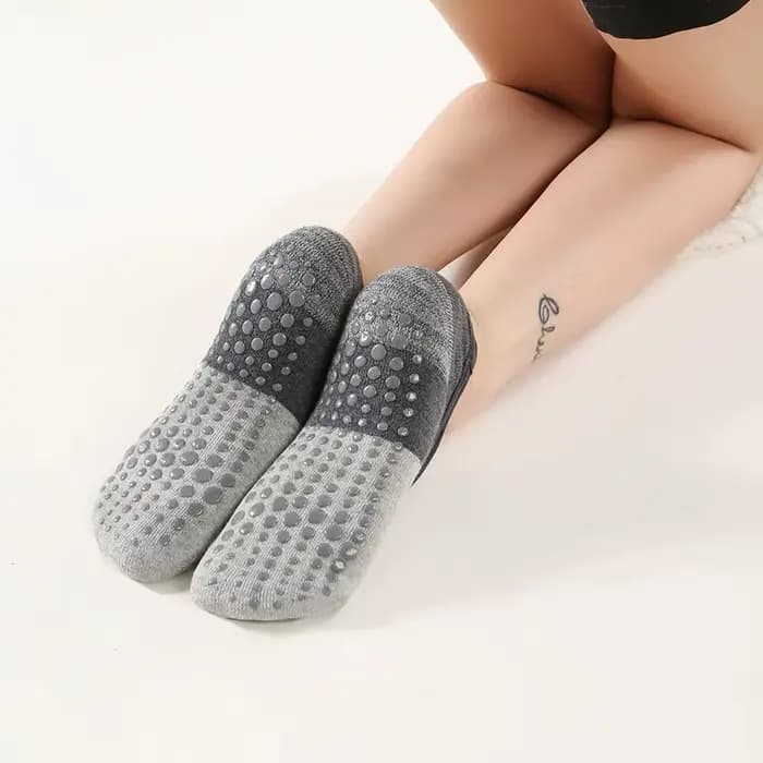 Chaussettes de Yoga antidérapantes professionnelles pour femmes, dos nu, Bandage, Pilates, pantoufle