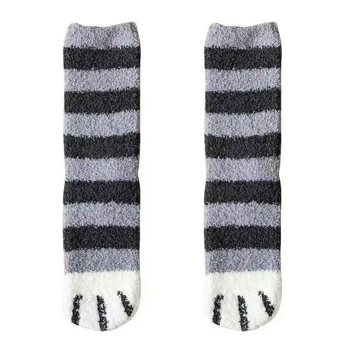 Chaussettes floues pour femmes hiver chaud doux confortable moelleux microfibre maison pantoufle de