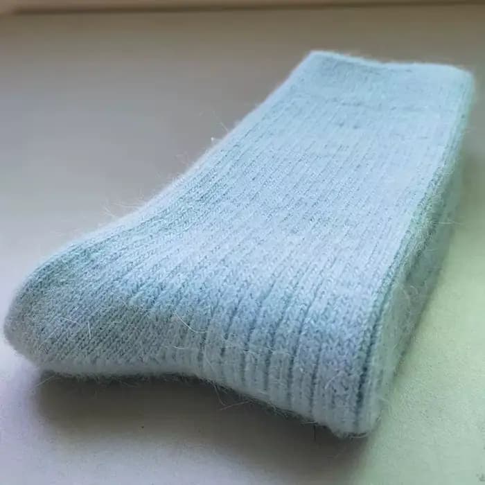 Chaussettes en laine pour femmes automne hiver chaussettes à Tube moyen épaissies avec laine chausse