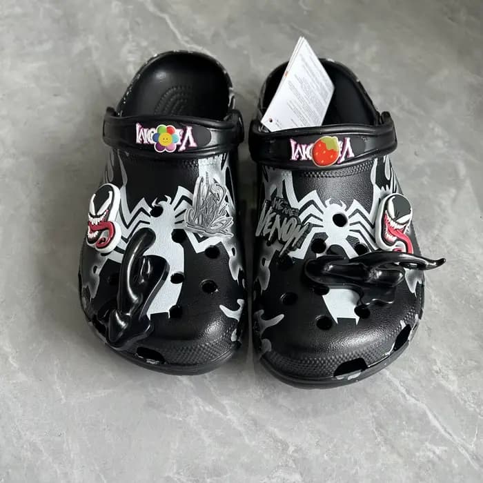 Chaussons de plage antidérapants et imperméables en EVA, style dessin animé Spider-Man Venom, respir