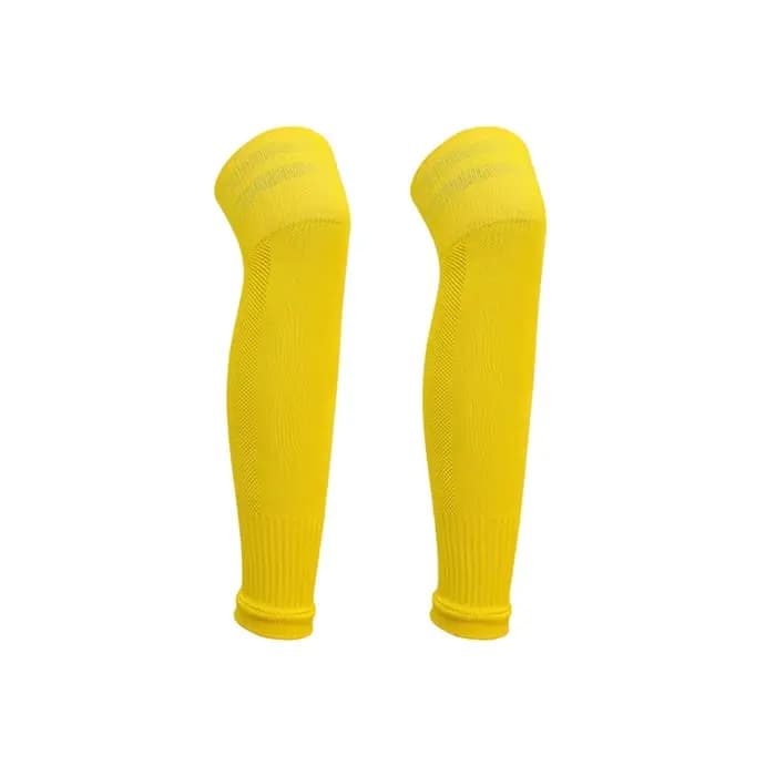 Loogdeel 1 paire de chaussettes de Football manches de mollet Protection des genoux pour adultes cha