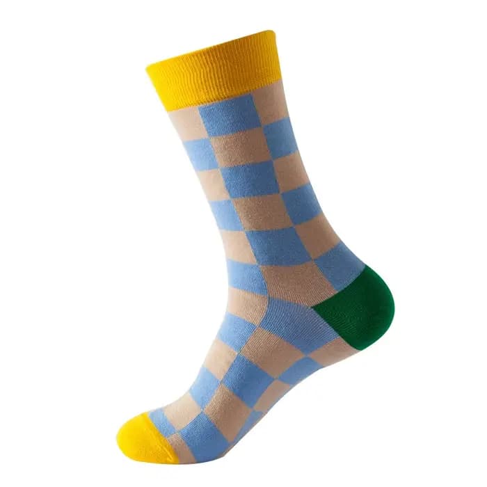Chaussettes unisexes pour hommes, femmes et couples, chaussettes en coton pour hommes, chaussettes à