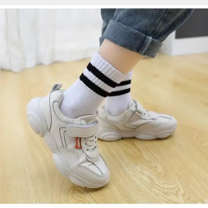 5 paires/lot couleur Pure doux respirant coton enfants chaussettes d'école filles garçons décontract