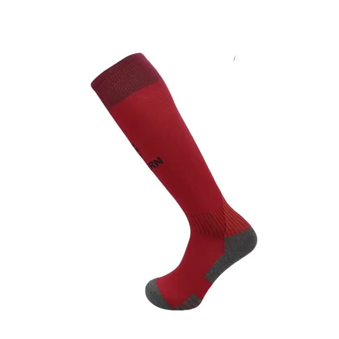 Chaussettes de football européennes pour enfants et adultes, longues, hautes, serviette, sports astr