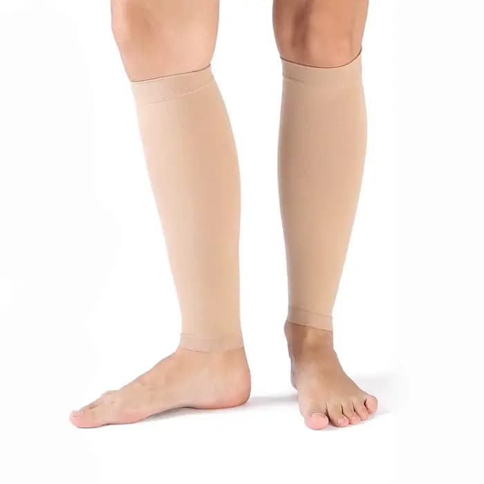 Manchon de compression pour mollets et jambes, 1 paire, chaussette de compression pour mollets et ti