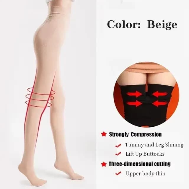 Collants grande taille collants pour femmes Compression élastique soulever les fesses collants femme