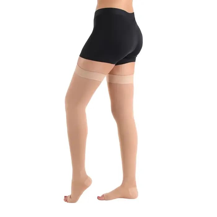 Bas de contention pour hommes et femmes 20-30 mmHg – Chaussettes de soutien ferme pour varices, œdèm