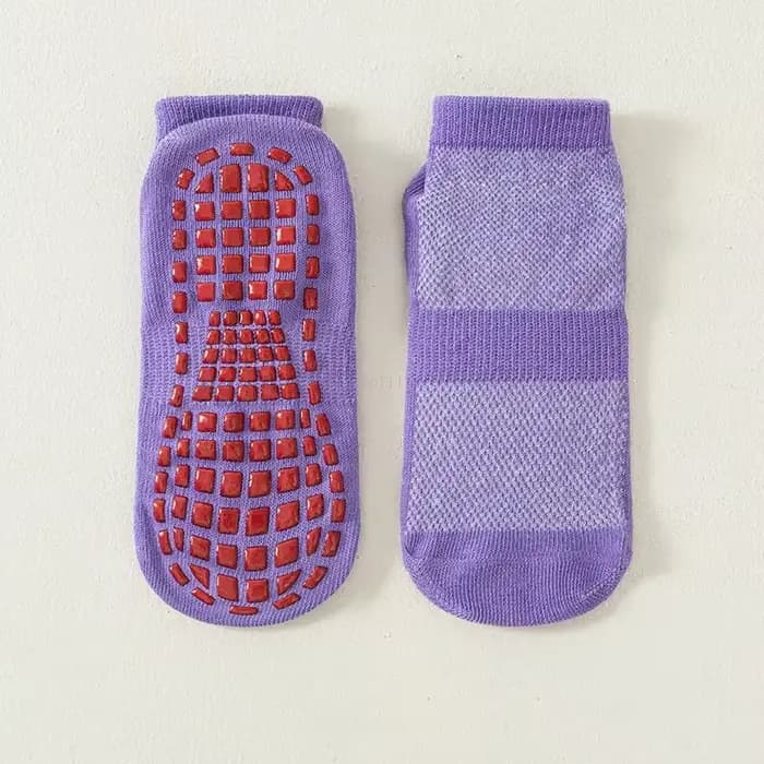 Chaussettes antidérapantes en silicone pour tout-petits, chaussettes de sol unies tendance pour enfa