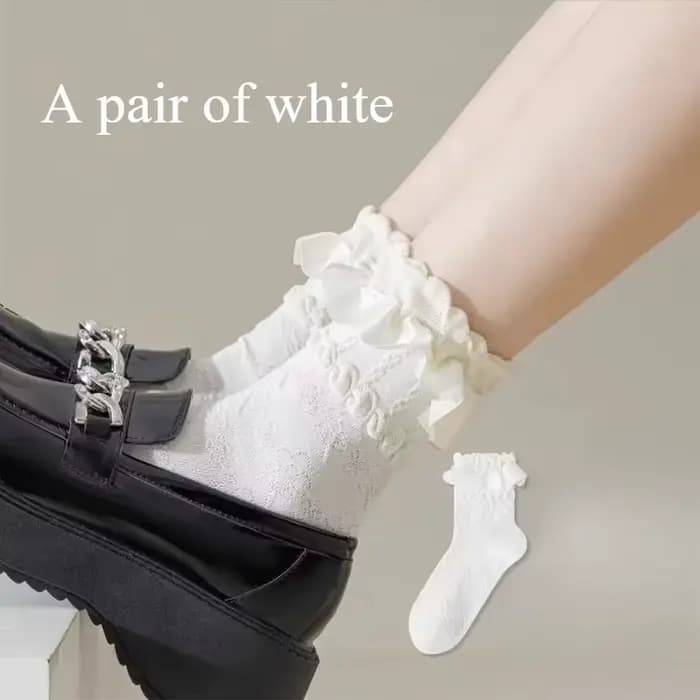 Chaussettes courtes en dentelle de ballet pour femmes, chaussette bateau, anti-ald, chaussette court
