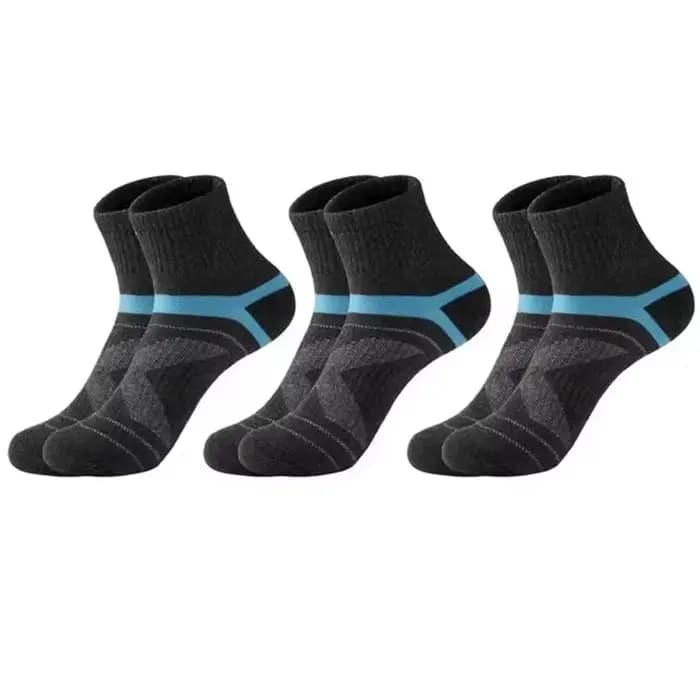 3/5/10/20 paires de chaussettes noires pour hommes, chaussettes de sport pour loisirs et course, de