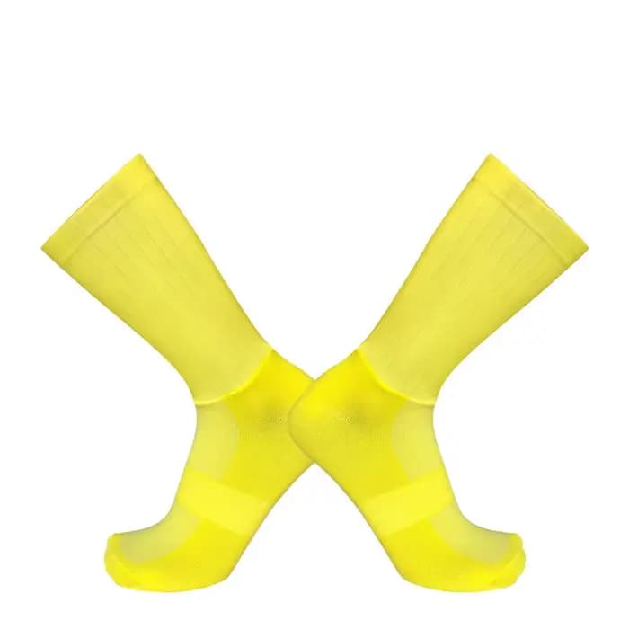 Nouvelles Chaussettes de Cyclisme Anti-Dérapantes en Silicone pour l'Été 2026, Chaussettes Aérodynam