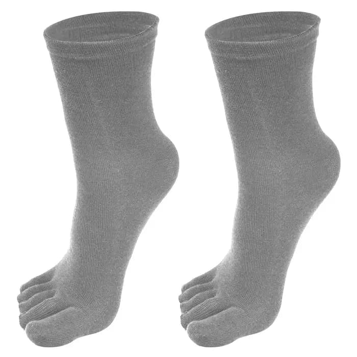 1/5 paires de chaussettes à cinq doigts, chaussettes en coton respirantes, unisexes, pour le sport,