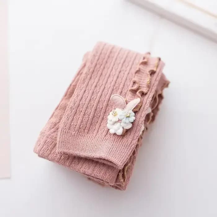 Collants Chauds à la Mode pour Fille de 0 à 6 Ans, Leggings d'Automne et d'Hiver