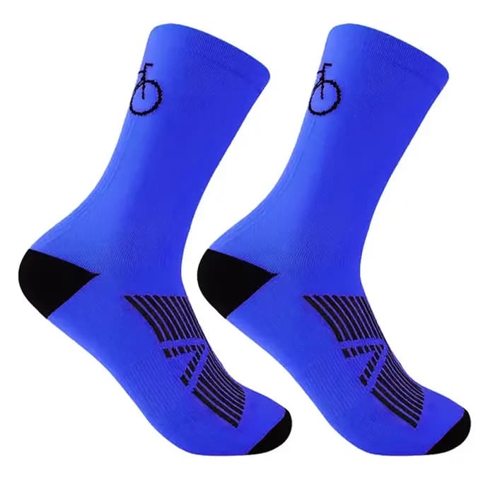 Chaussettes de cyclisme respirantes pour hommes