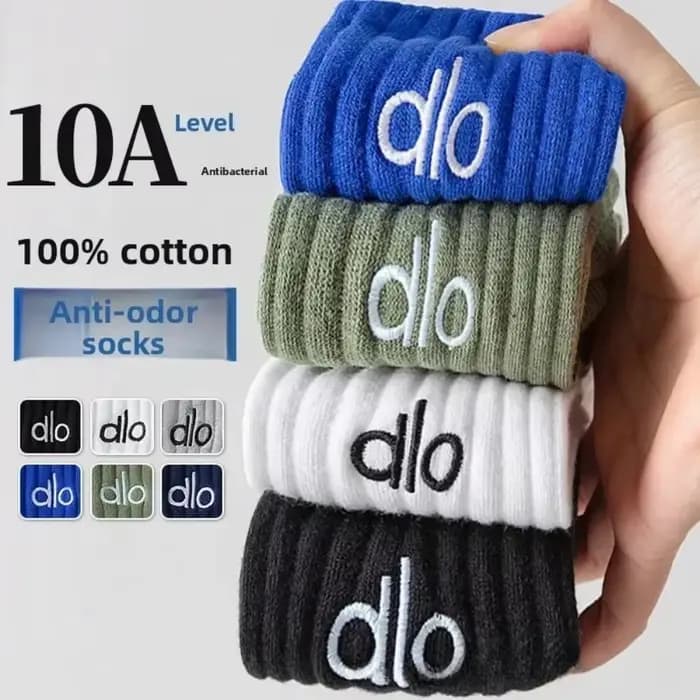 Chaussettes longues universelles en pur coton Dlo pour hommes