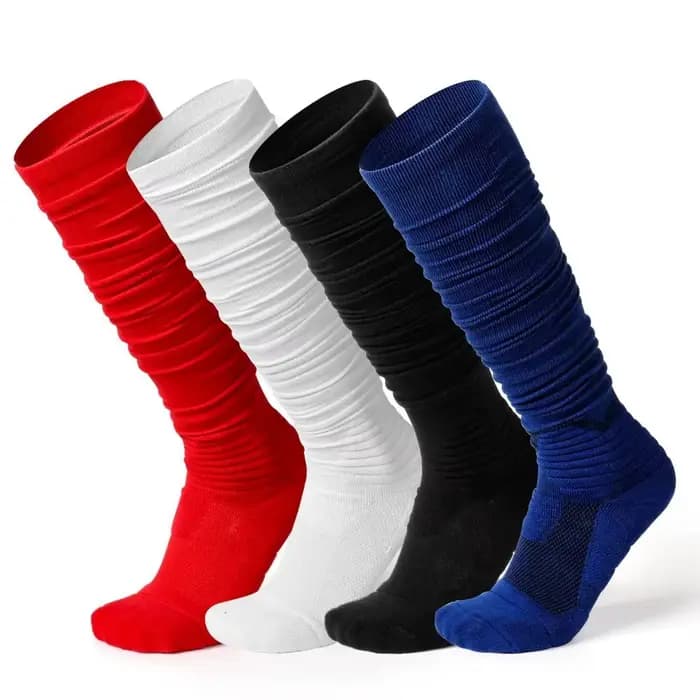 Chaussettes longues et épaisses spécifiques au rugby