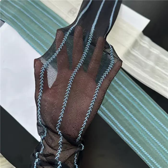Collants sexy à rayures pour femmes