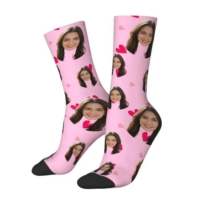 Chaussettes avatar personnalisées pour hommes et femmes