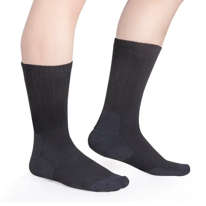 YUEDGE hommes chaussettes hiver confortable thermique chaud coussin équipage sport randonnée Trekking