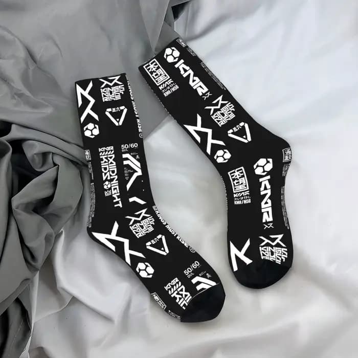 Chaussettes habillées Techwear personnalisées pour hommes et femmes, nouveauté chaude à la mode, chaussettes d'équipage de forme mécanique Cyberpunk