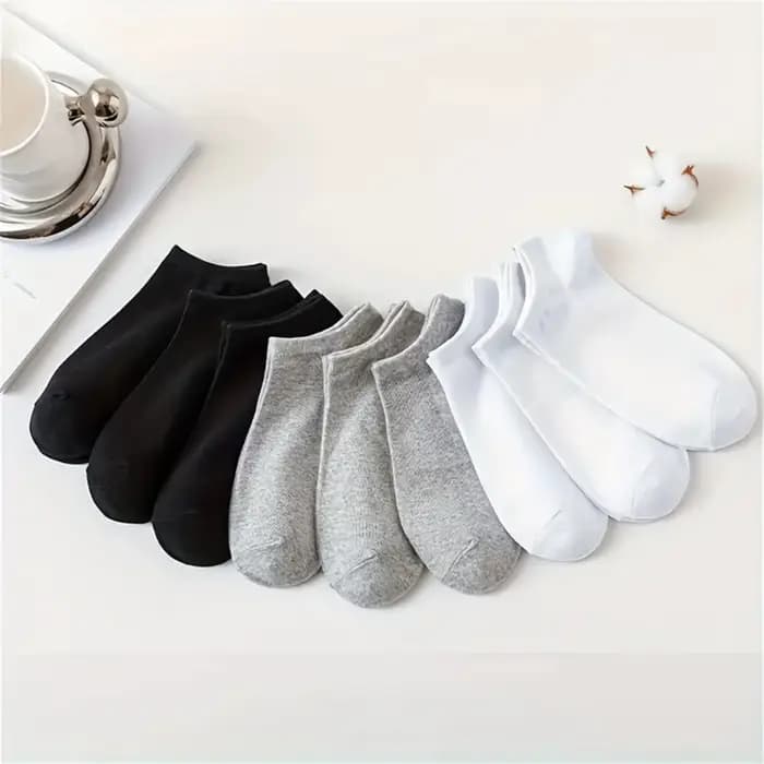 Lot de 5/10 paires de chaussettes unisexes confortables pour tous