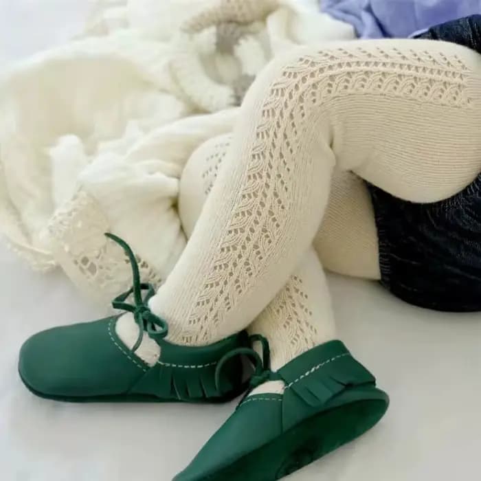 Collants d'été en coton pour petites filles
