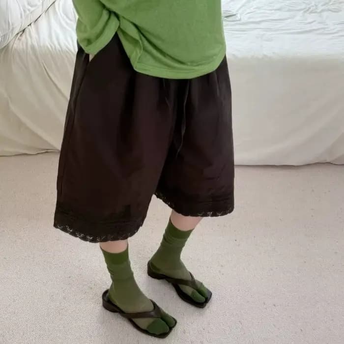 Nouvelles chaussettes Tabi vertes longues style japonais pour femmes