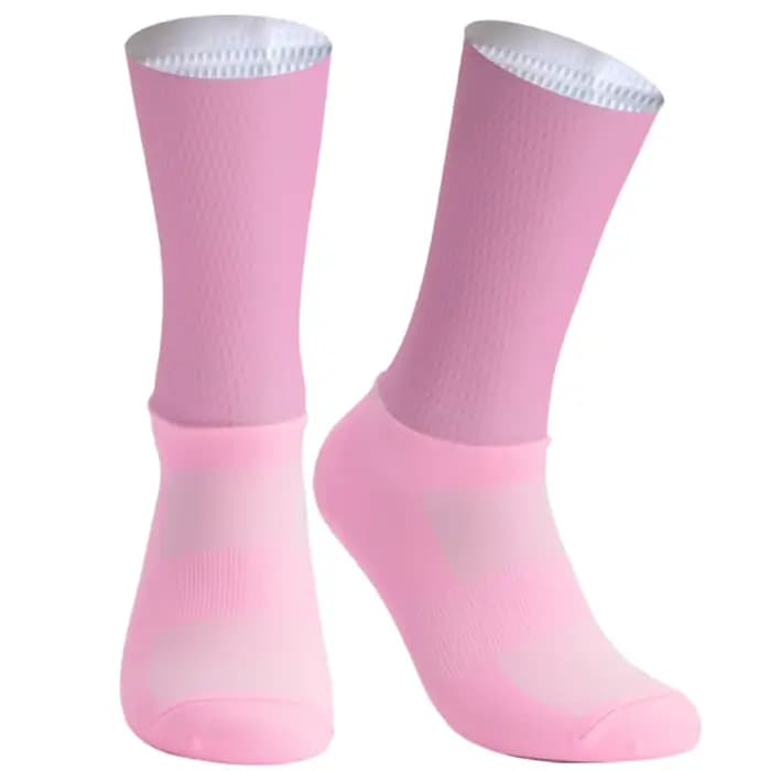 Nouvelles chaussettes de cyclisme Pro Team Aero antidérapantes en silicone pour hommes