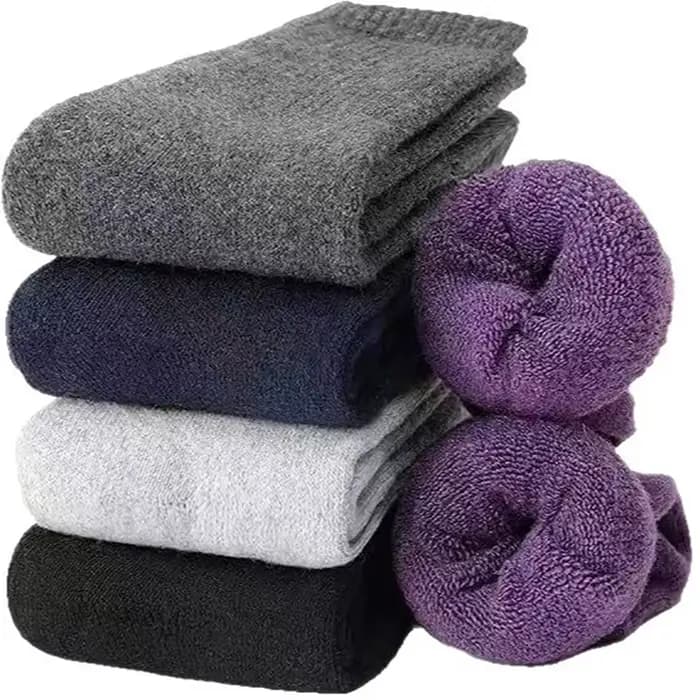 Chaussettes en laine mérinos pour hommes