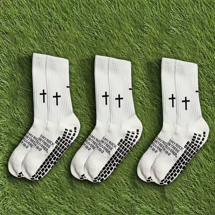 Chaussettes de Yoga avec Logo croisé